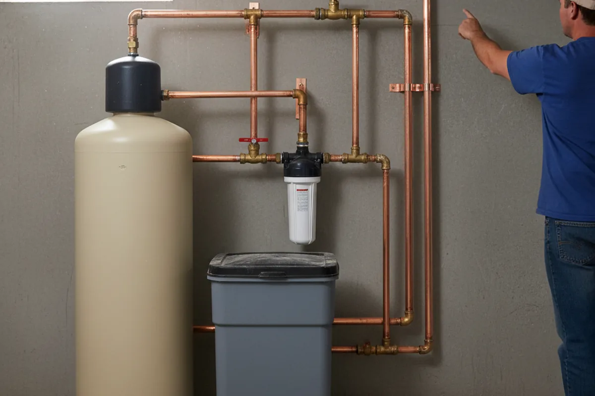Whole-house water treatment system installed in Chalmers